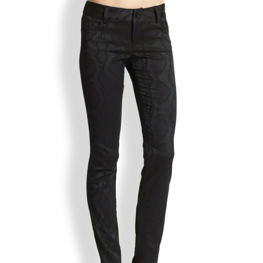 NWT-ALICE + OLIVIA BLACK Snake Print